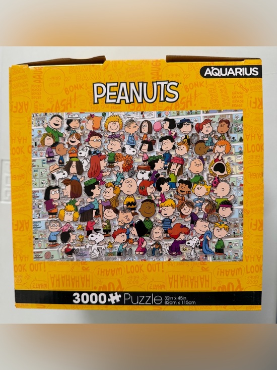 Aquarius Other - 3000 Piece Aquarius Peanuts Puzzle